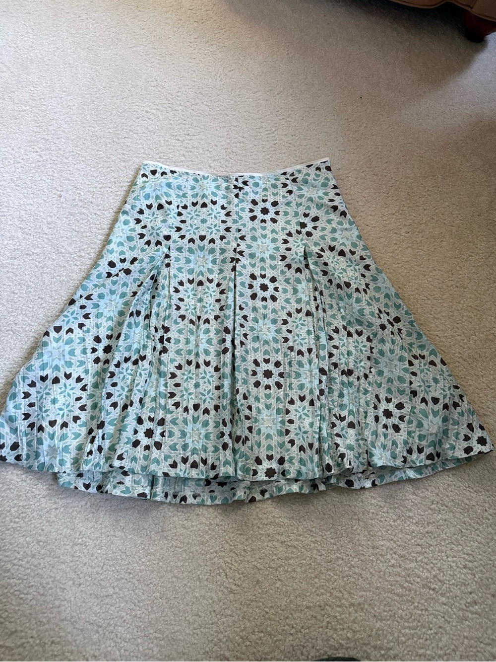 Banana Republic silk skirt